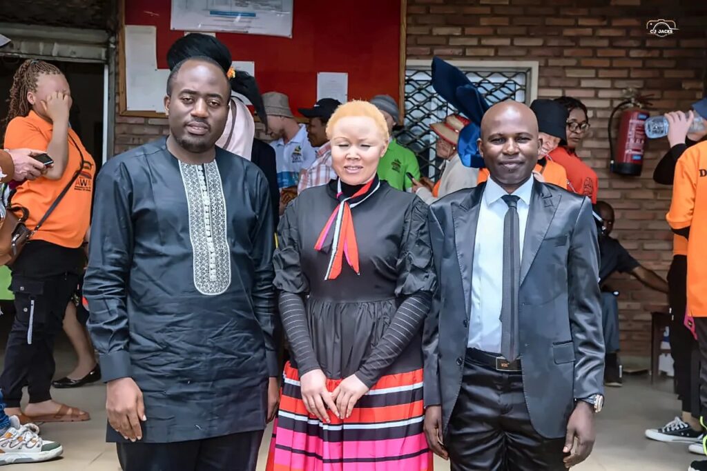 Members of the AWA delegation outside the Regional Delegation of Public Health, Bamenda, 12 June 2024