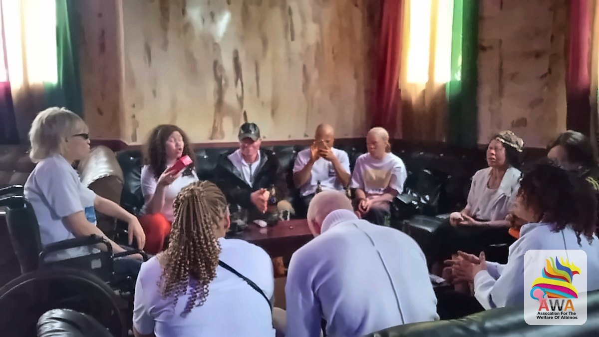 AWA members at a peer support group meeting